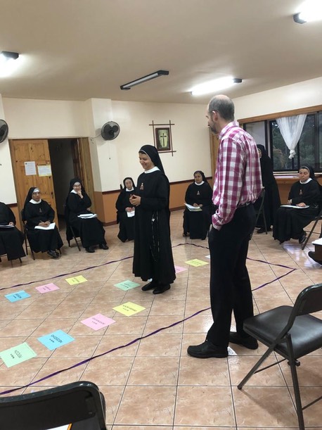Nuns in Costa Rica on 13 Step DF